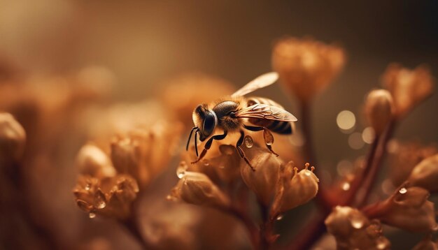 gros plan d'une fleur macro d'une fleur