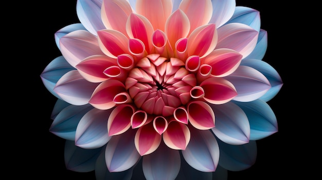 Un gros plan d'une fleur