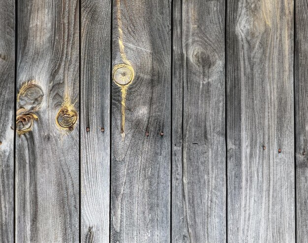 Photo gros plan d'un fond de mur en bois texturé