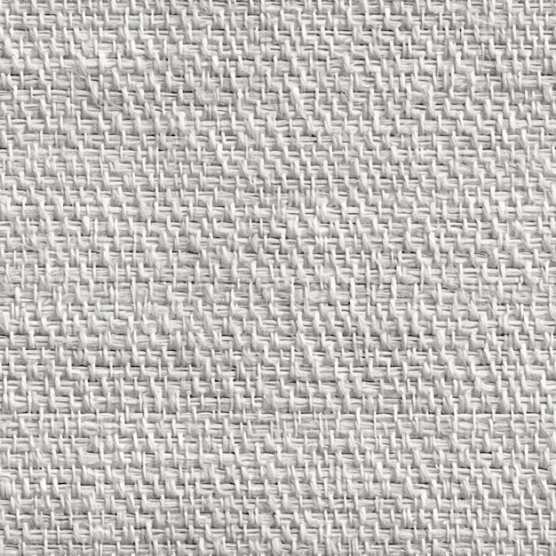 un gros plan d'un fond de texture de tissu blanc ai génératif