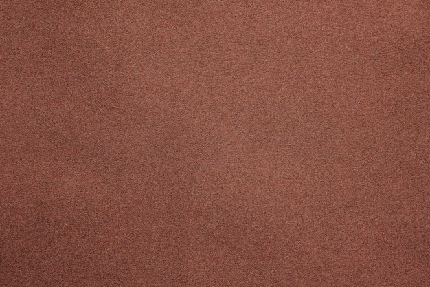 Gros plan de fond de texture de tissu marron