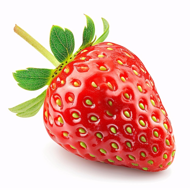 Photo un gros plan d'une fraise