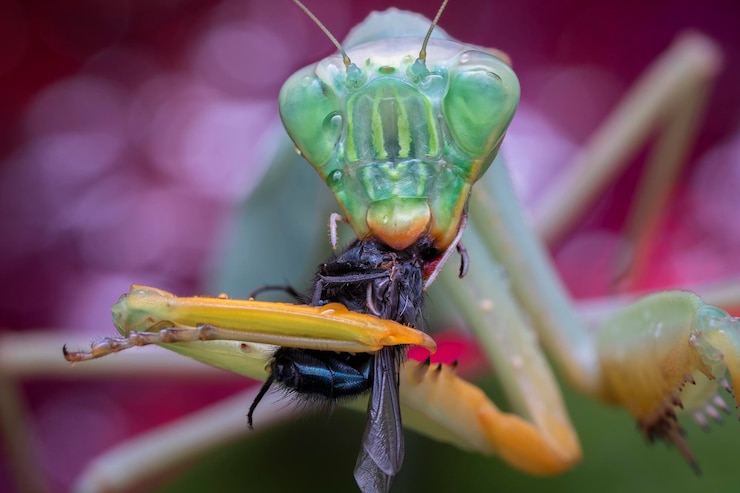 Photo un gros plan d'un insecte sur une fleur