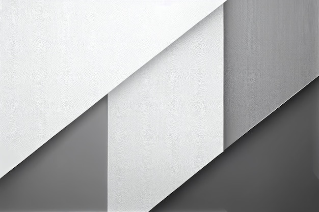 Un gros plan d'un métal diagonal gris et blanc