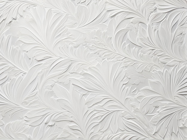 Photo un gros plan d'un mur blanc avec un motif sur sa surface