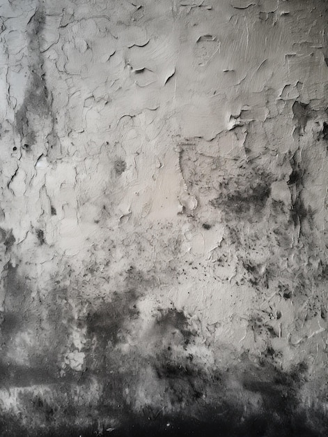 Gros plan de mur en métal texturé grunge gris