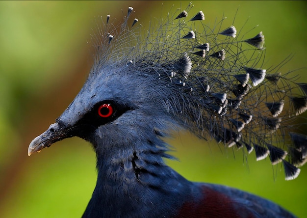 Photo un gros plan de l'oiseau