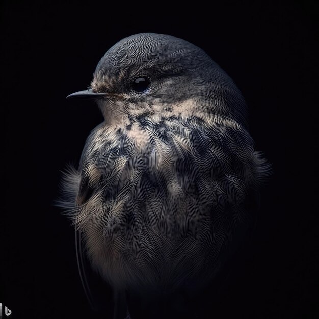 Un gros plan d'un oiseau