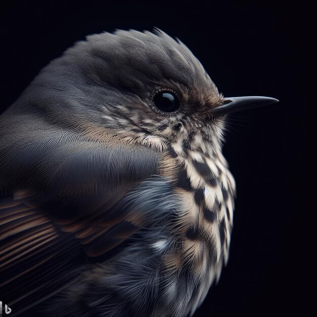 Un gros plan d'un oiseau