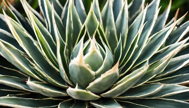 Photo un gros plan d'une plante avec une feuille verte