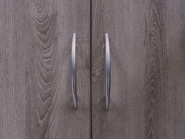 Gros plan, portes, bois, garde-robe, bois, textures