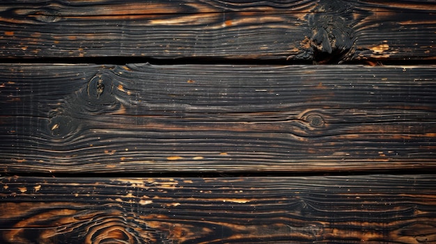 Gros plan d'une surface en bois patinée