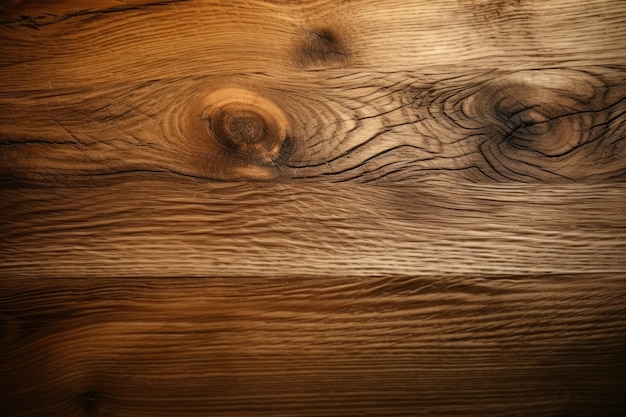 Un gros plan d'une table en bois avec une surface en bois et un plancher en bois.