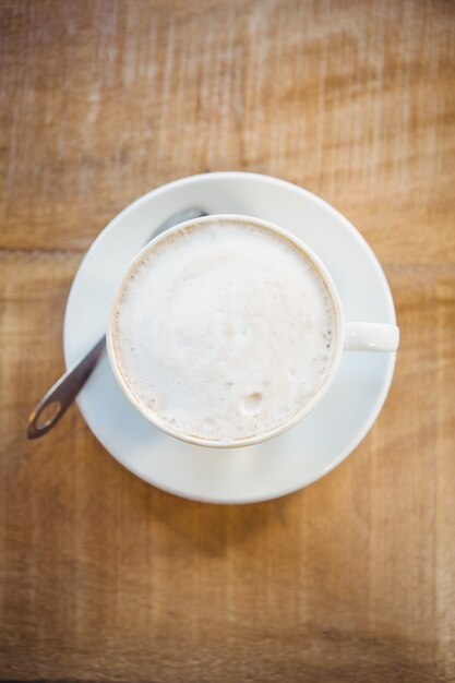 Gros plan d&#39;une tasse de café