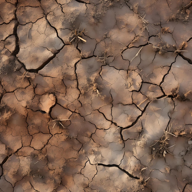 Gros plan de la texture de la surface du sol