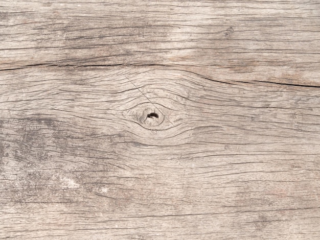 Gros plan de la vieille surface du bois et du motif de texture de planche en bois de bois noueux