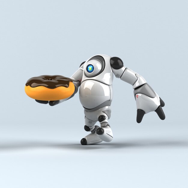 Gros robot - Illustration 3D