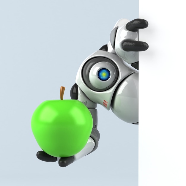 Gros robot Illustration 3D