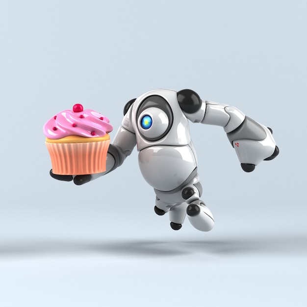 Gros robot - personnage 3D