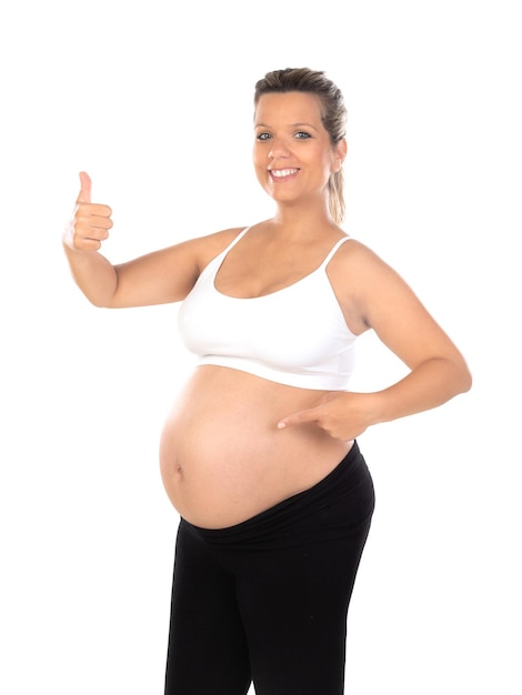 Grossesse Heureuse femme enceinte