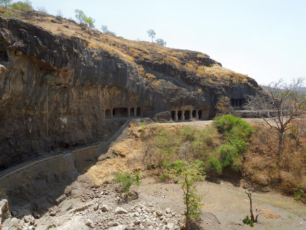 Photo les grottes d'ellora