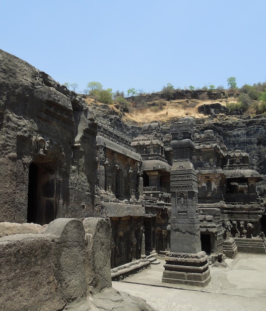 Photo les grottes d'ellora