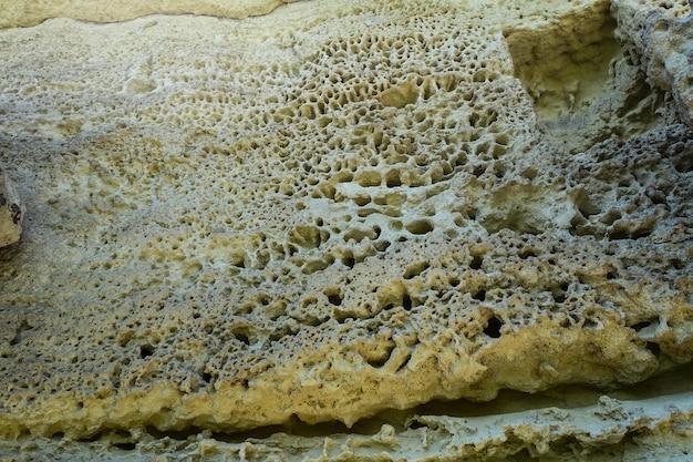 Grottes de la ville de TepeKermen à Bakhchisarai Crimée Russie Montagnes de Crimée