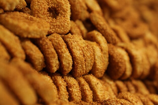 Groupe de biscuits assortis Chocolat blanc aux pépites d'avoine et aux raisins secs