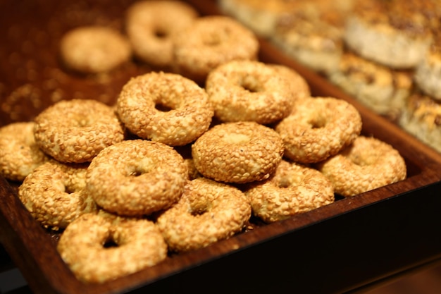 Groupe de biscuits assortis Chocolat blanc aux pépites d'avoine et aux raisins secs