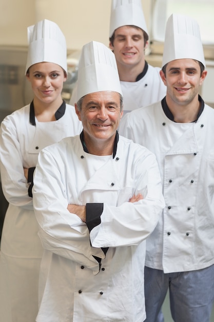 Photo groupe de chef