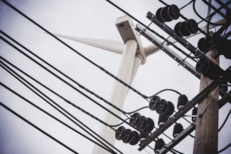 Groupe électrogène d’un parc éolien pour la production d’énergie verte renouvelable