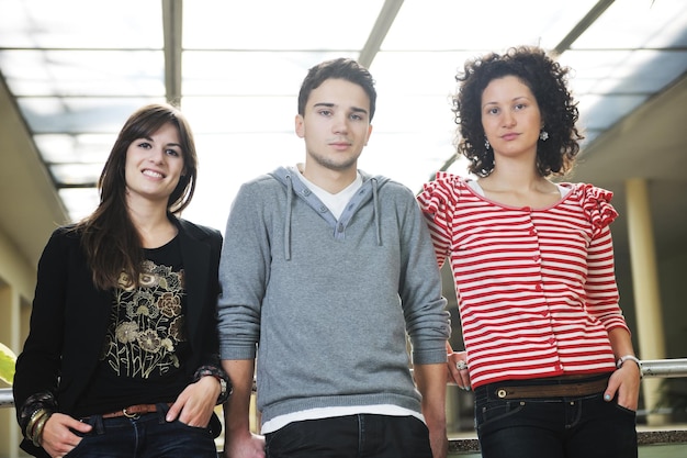 Photo groupe d'étudiants