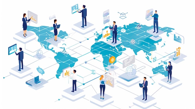 Le groupe ludej s globalnoj setu