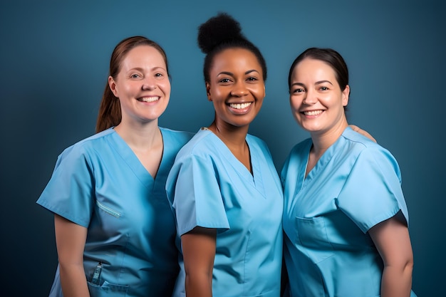 Photo groupe de médecins