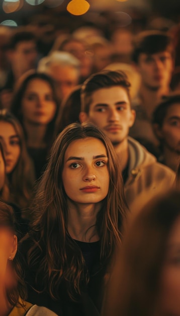 Un groupe de personnes assises ensemble