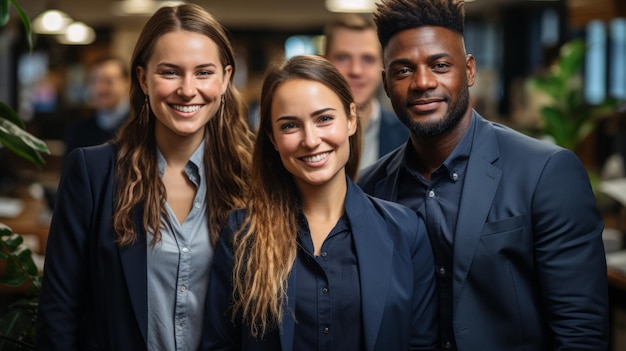 un groupe de personnes posant pour une photo