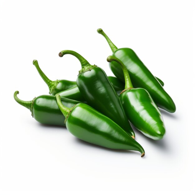 groupe de poivrons jalapeno