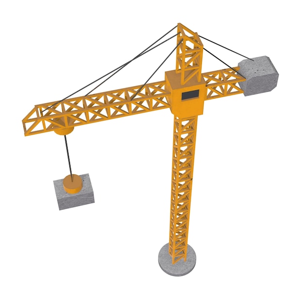 grue de construction de tours