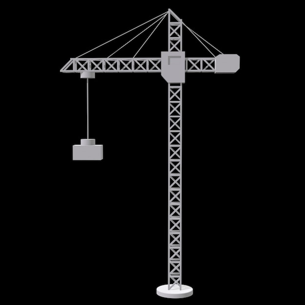 grue de construction de tours