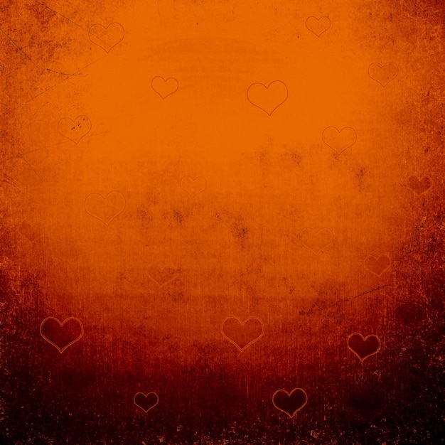 Grunge fond orange