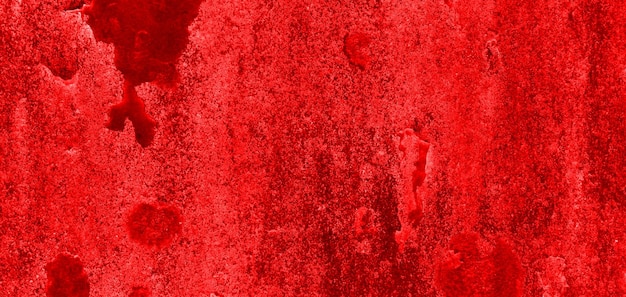 Grunge fond rouge mur texture fond rouge concept halloween