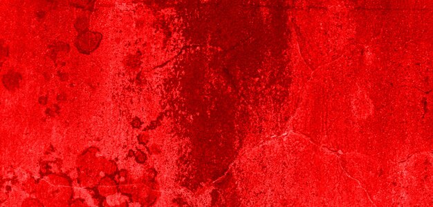 Grunge fond rouge mur texture fond rouge concept halloween