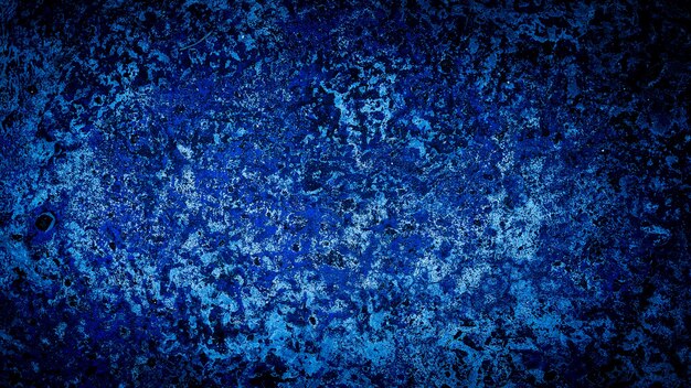 Photo grunge fond de vieux mur bleu abstrait fond bleu