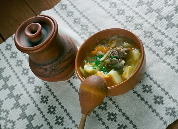 Gryzhanka - soupe traditionnelle biélorusse