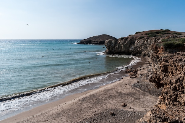 Guajira Colombie côte désert plage