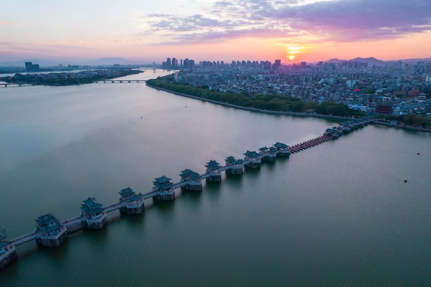 Guangdong Chaozhou ville Chine Pont Xiangzi