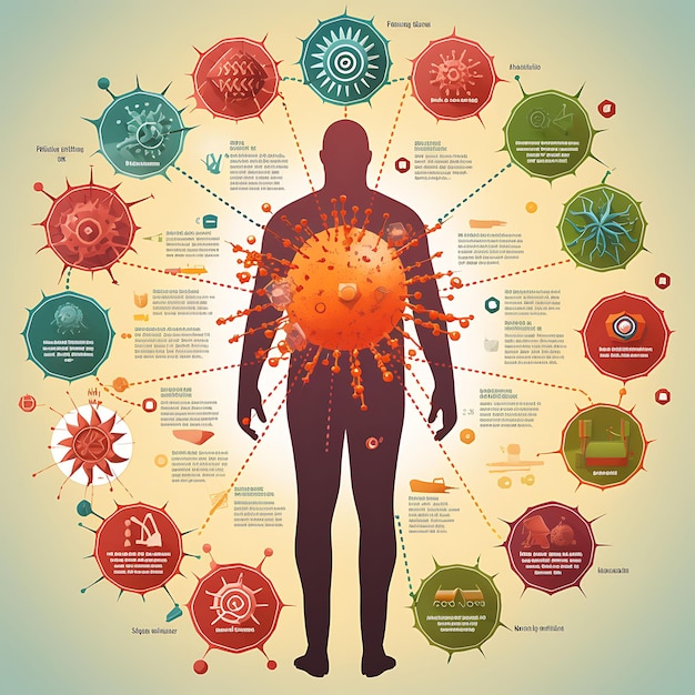 Guide illustré comparant les symptômes de diverses maladies et conditions médicales pour un diagnostic précis