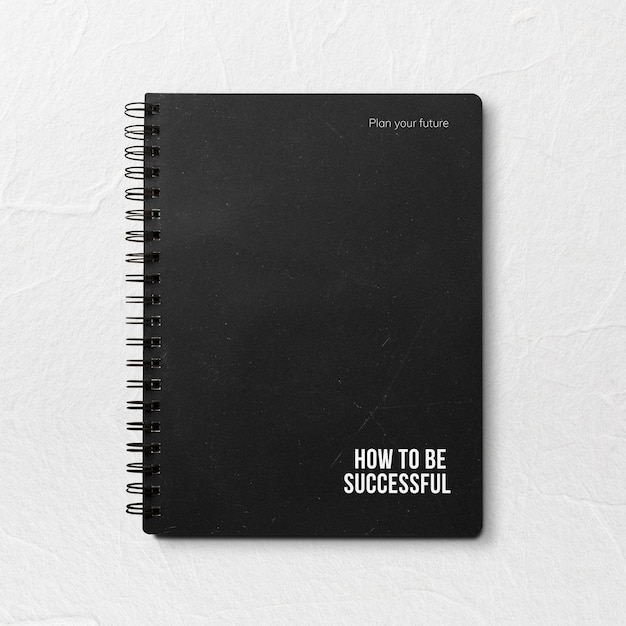 Guide de réussite du bloc-notes noir