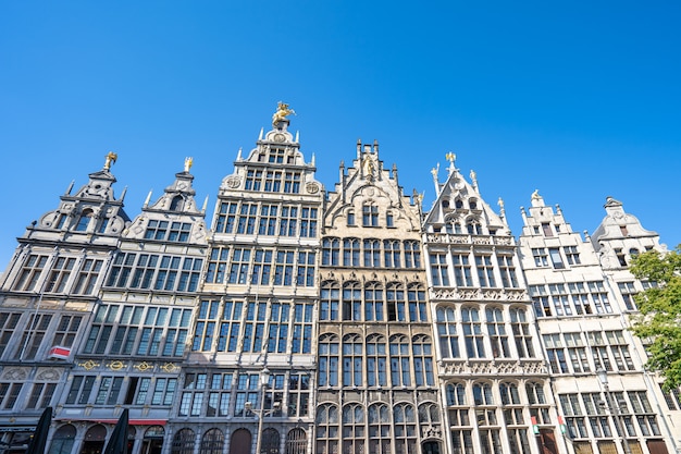 Les guildes d'Anvers, le célèbre lieu d'Anvers, en Belgique