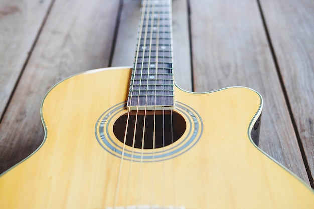 Guitare classique se bouchent